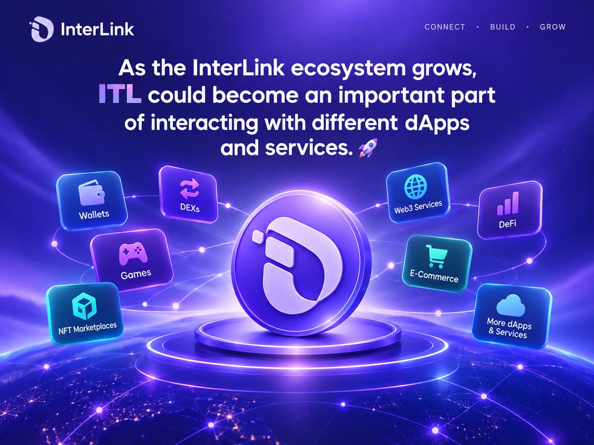 amdadullahg55e's tweet photo. 🌐 As the InterLink ecosystem grows, ITL could become an important part of interacting with different dApps and services. 🚀
#InterLink #ITL #dApps https://t.co/kwSNojyDL4