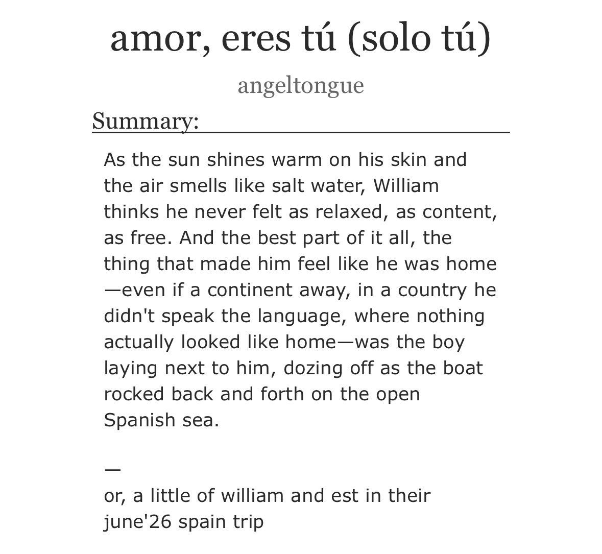 angeltongues's tweet photo. amor, eres tú (solo tú)
williamest, 🔞
one-shot
5,9k

🏷️ established relationship, pwp, ice play, barebacking, fluff&amp;smut 
🔗 https://t.co/JSsOUbd5FE https://t.co/zhoIggvTqT