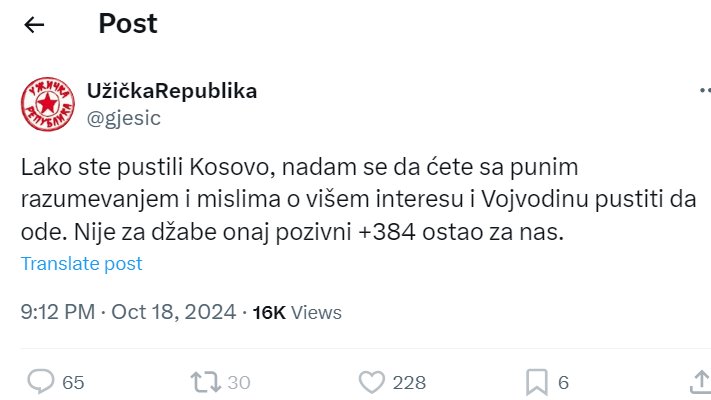 DoktorDamir's tweet photo. @SlobodaIPravda @solidarnost25 @gjesic Odakle Ješi glasači?....
Ko će to da glasa za njega?... https://t.co/wd6xrjhvZ4