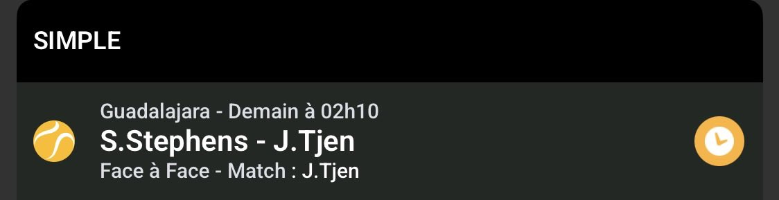 LeQuartierProno's tweet photo. Tjen 🎁🇲🇽
Tennis pour cette nuit c’est cadeau les frr https://t.co/q4n5Sqqc8N