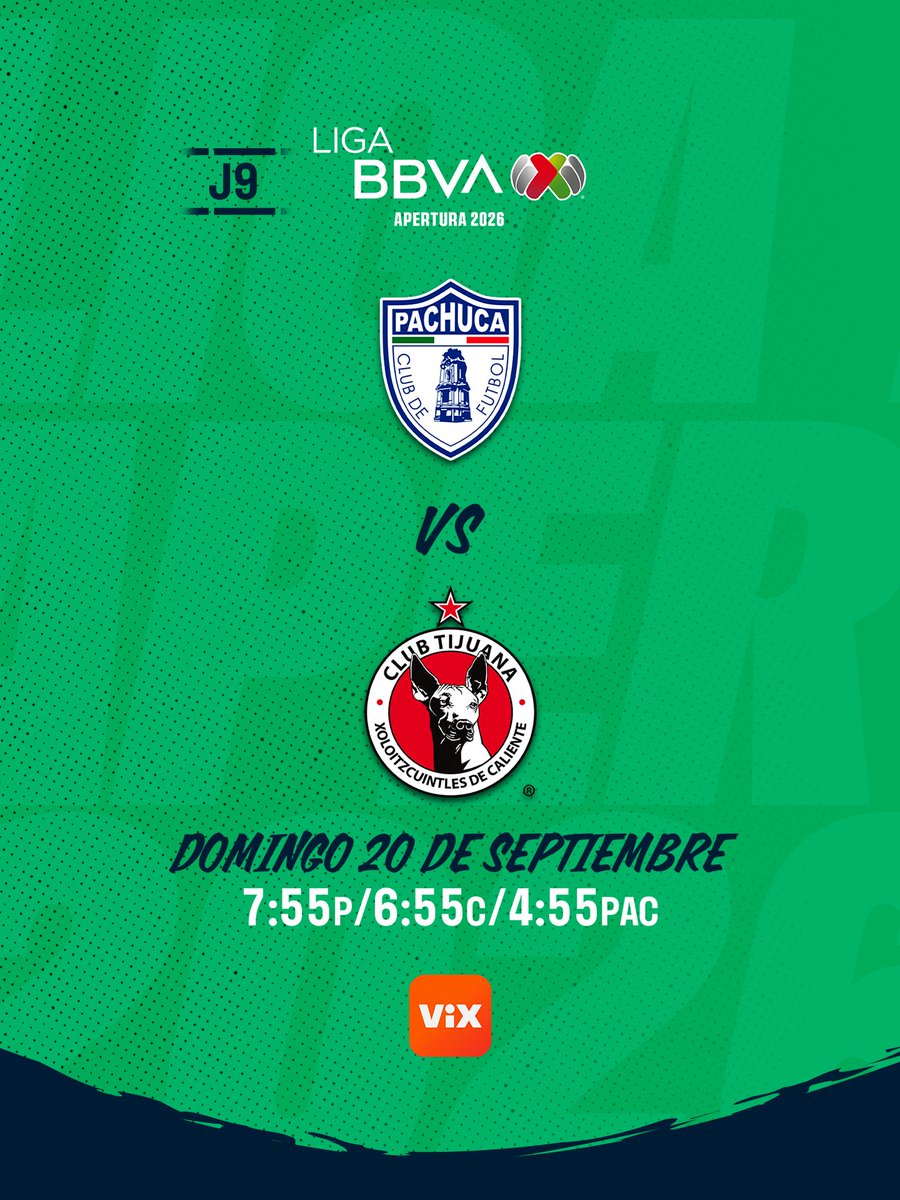ViXDeportes's tweet photo. 💙🐕 Los Tuzos ponen la casa y Xolos llega con ganas de llevarse el botín 👀⚽️

Pachuca 🆚 Tijuana 🔥

#TuLigaLateAqui por @VIX 🇺🇸📲 https://t.co/HQUUFUbsyc" https://t.co/GZ2xsbmYap
