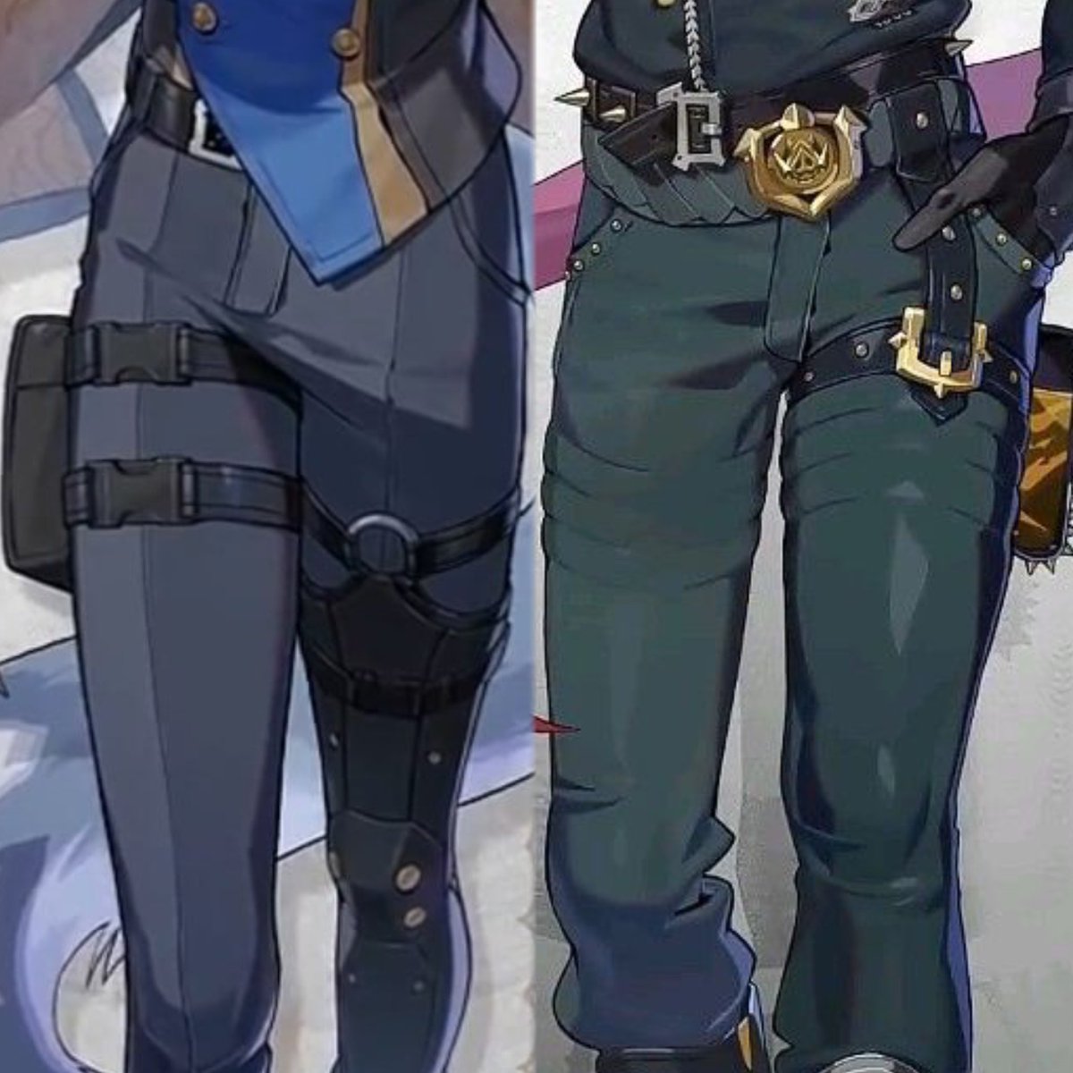SeraRocH's tweet photo. nooo, Severian, give Lighter his pants back!

their pants look pretty similar tbh

#zzz #Lighter #Severian || тгк: @SeraRocH https://t.co/eXXhrNIoC7