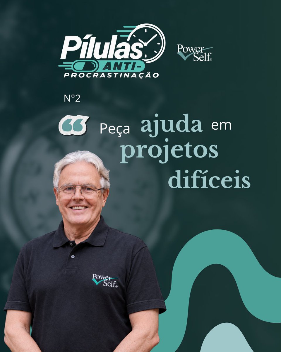 PowerSelf's tweet photo. Muitas vezes, procrastinamos porque um projeto parece exigir mais do que conseguimos entregar sozinhos. Buscar ajuda pode parecer mais uma barreira, mas a ação de pedir apoio é rápida e já coloca o projeto em movimento. Conheça o Método PowerSelf: https://t.co/WUBmwQAeeR https://t.co/jCCMD5OOJ9