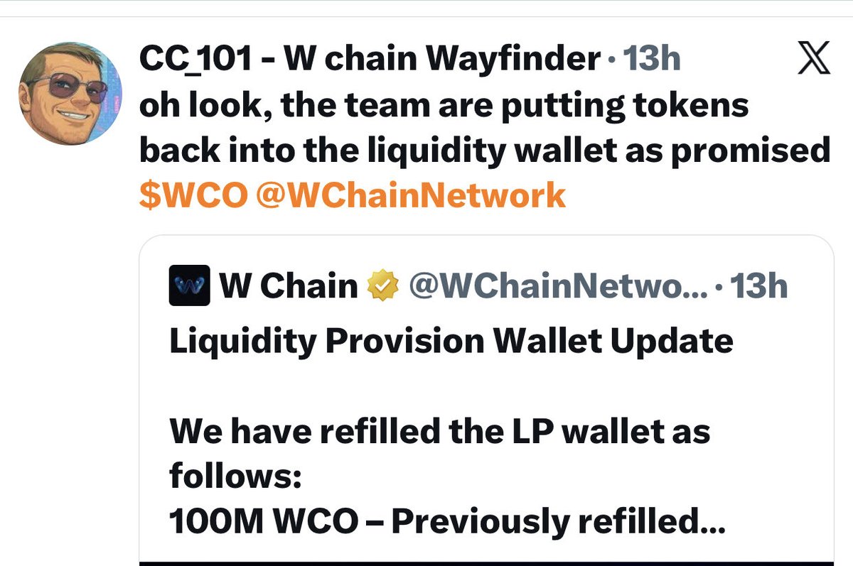 craig80667956's tweet photo. $WCO Wayfinders getting desperate replying to other projects posts and throwing in $WCO 😂
That’s the same strategy used before when they used to tag $XRP posts 
Pathetic wayfinder scammers trying to attract unsuspecting newbie investors 
Seen this movie before when @Anish_tweeets dumped on investors and bought his Ferrari 
Well he was busted dumping again recently and was caught red handed and has now returned it back WOW he’s not a crook now he gave it back 😂
Ask them about $WCO delisting incoming 
$200 trading volume 😂
The revival is an attempt to hide the fraudulen trail of corruption that has followed this project since conception.
@Anish_tweeets goal was to make himself wealthy and no remorse for investors that supported him 
@winitylife 
@WChainNetwork 
@WadzPay