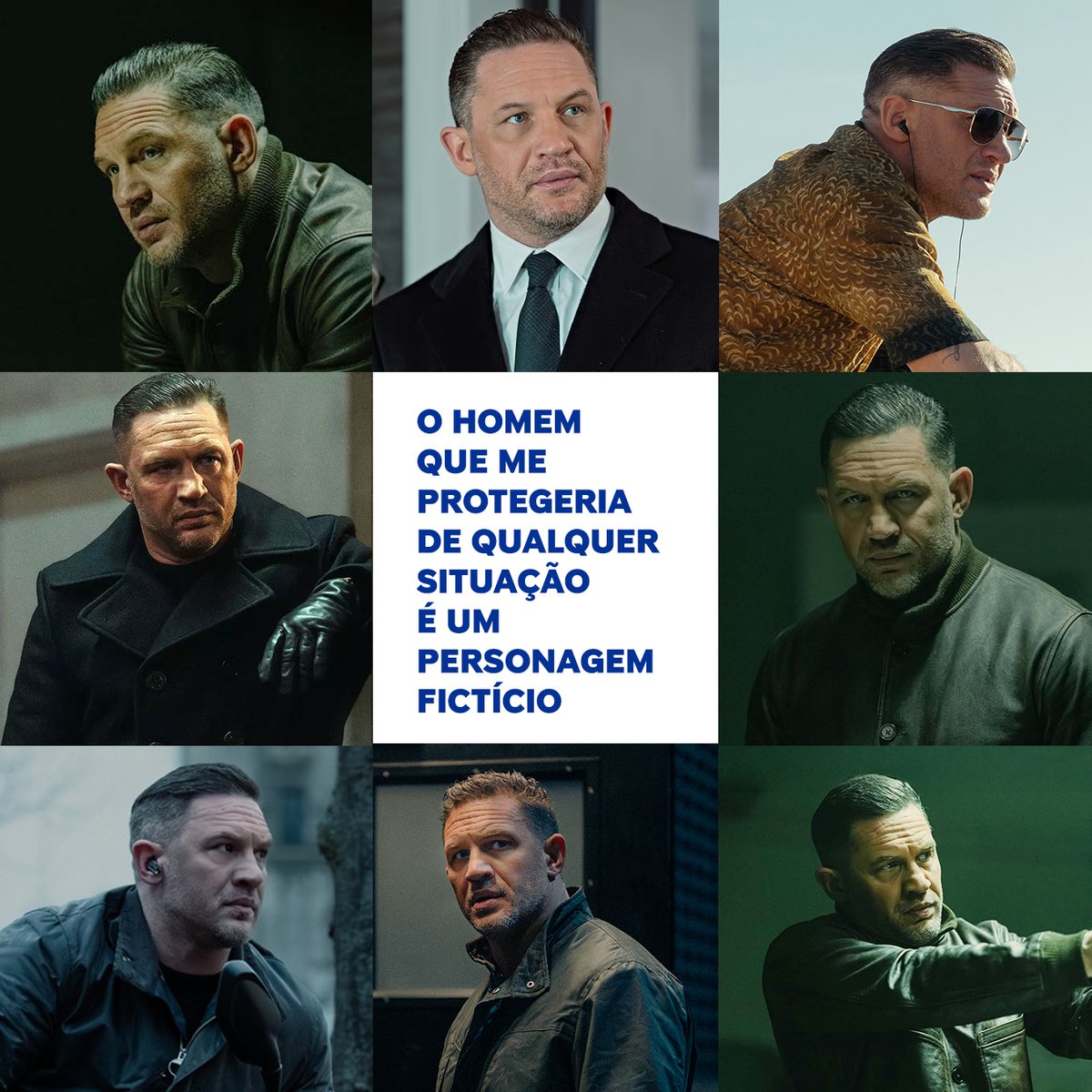 paramountplusbr's tweet photo. Fictício, protetor e aniversariante. Tom Hardy, você tá de parabéns, viu?! 👀 🤌

#ParamountPlus #TerradaMáfia https://t.co/wRApO1YsTf
