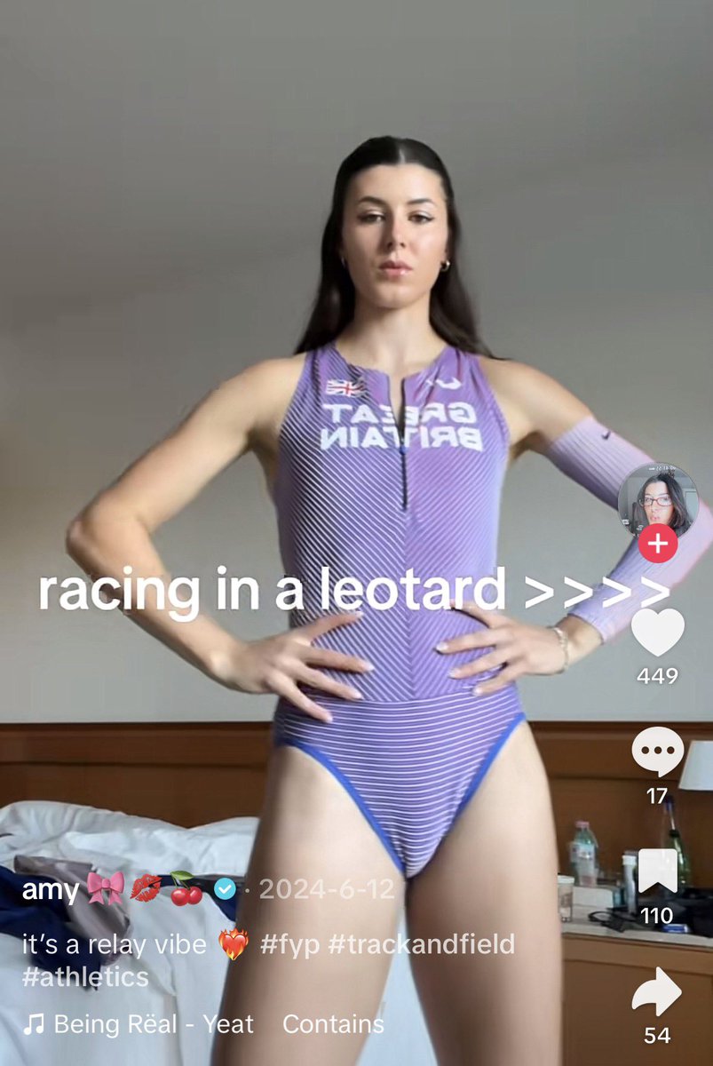 WhiteAndWokeUSA's tweet photo. Amy hunt prefers racing in tightly fitted and revealing clothing because… feminism… or something https://t.co/AZ6knn3yNB