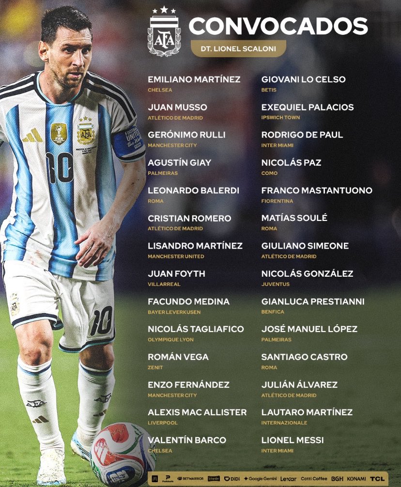 Vvozdebicho's tweet photo. #AAAJ ROMAN VEGA CONVOCADO 🇦🇷

El jugador salido del Semillero Del Mundo (actualmente en el Zenit) fue convocado a la Selección Argentina para disputar los amistosos en la fecha FIFA.

📌También como es costumbre, estarán Alexis Mac Allister y Nicolas González. https://t.co/SCBoBPshcO