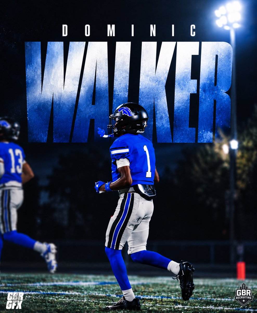 gbrgfx's tweet photo. 🚨 NEW GBRATHLETE 🚨 
Introducing Dominic Walker, a Class of 2029 WR/Returner out of Houston Christian High School (TX).
@dom_walker1 
WEBSITE: https://t.co/iIPrwfRAAe
🏈 WR / Returner
📏 5’9” | 150 lbs
#️⃣ #1
⚡ 4.43 40 Yard Dash
⬆️ 32” Vertical
📚 3.4 GPA https://t.co/bbStMvCwnT