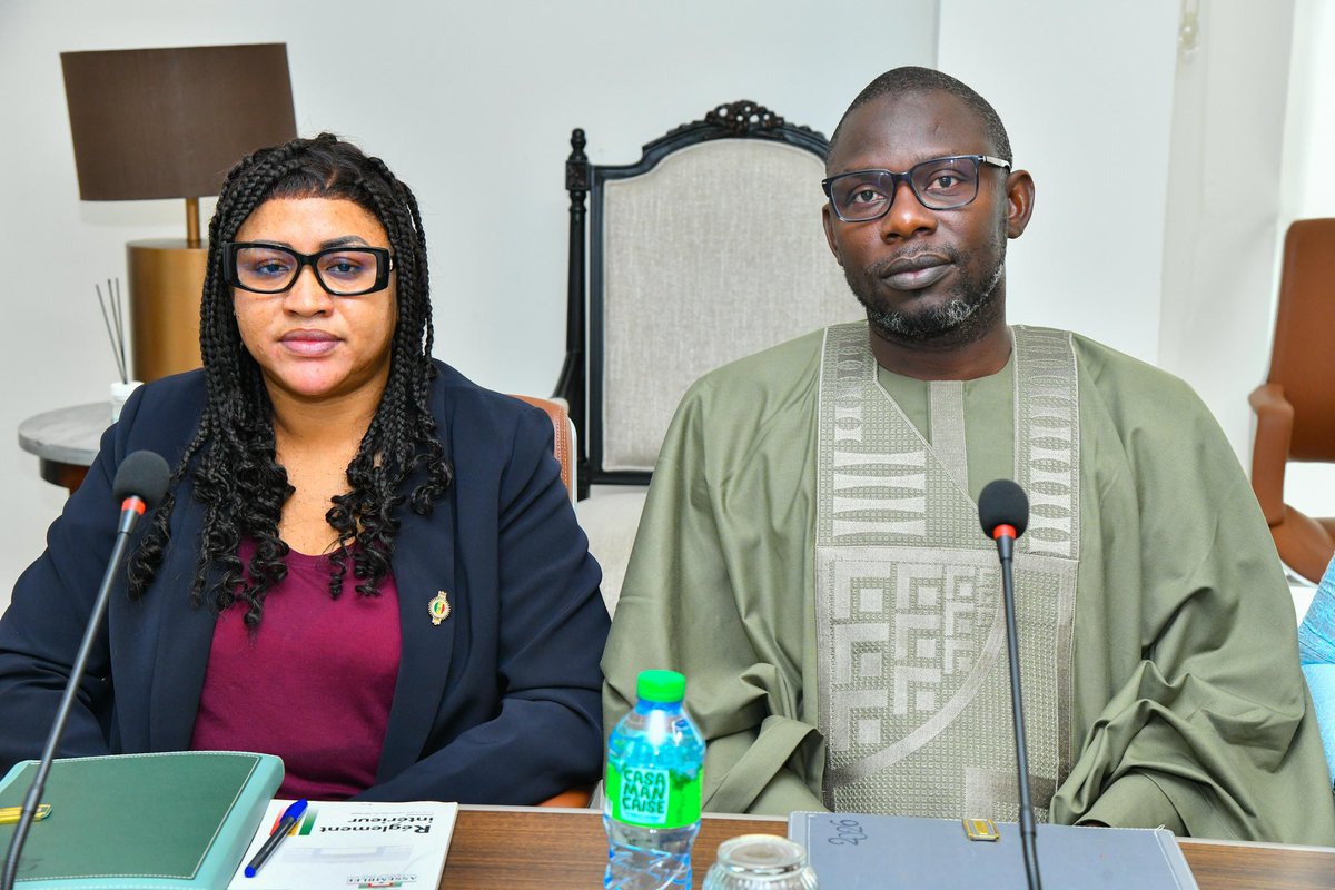 assembleesn's tweet photo. Le Bureau de l’Assemblée nationale s’est réuni ce mardi 15 septembre 2026, sous la présidence de Monsieur Ousmane Sonko.

A l’issue de ses travaux, il a été notamment décidé de :
- l’adoption de l’arrêté de Bureau relatif aux dépenses spéciales ; https://t.co/TQj9ZeDTMV