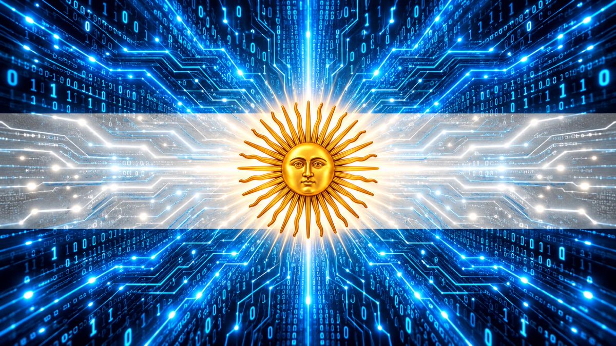 alejandrito's tweet photo. President Trump has consistently made the case that America must lead the technological revolution, not fear it or regulate it into submission. His remarks this week reinforced that broader vision: the countries that embrace AI, compete and innovate will shape the future. Those that hesitate risk being left behind.

President Milei has been pushing the boundaries of this debate from the beginning. His vision is fundamentally optimistic: AI is an extraordinary opportunity to boost productivity, leapfrog stages of development and accelerate Argentina’s convergence with the world’s most advanced economies.

That is also why his thinking is so forward-looking. Ideas such as non-human societies move the debate beyond protecting the structures of the present and force us to think about something much more ambitious: what institutions will we need for the world that technology is creating?

There is a powerful convergence here between Presidents Trump and Milei. Both understand that the answer to technological disruption is not to stop innovation, but to unleash it, lead it and manage its risks without allowing fear to paralyze progress. Innovation is not something to defend ourselves from. It is something to harness.

And AI is much more than algorithms. It is an entire strategic ecosystem: critical minerals, energy, semiconductors, talent, data centers, computing power and data processing. Argentina has the resources and capabilities to compete across virtually every link of that value chain.

But there is another dimension that matters just as much: values. The AI revolution should be led by Western democracies and developed within a framework of shared Western values: freedom, openness, human dignity and the rule of law. Technology is not geopolitically neutral. Who develops it, under what principles, and within what institutions will help shape the world we live in.

That is precisely why Argentina joined Pax Silica. It reflects a vision we strongly share with the United States: building the physical, technological and human infrastructure of the AI era among trusted partners, grounded in democratic values. Argentina intends not simply to participate in that future, but to help build it. @JMilei @Cancilleria_Ar @LuisCaputoAR @fedesturze  @SecRubio @DeputySecState @pldocmd @jacobhelberg @ARGinUSA