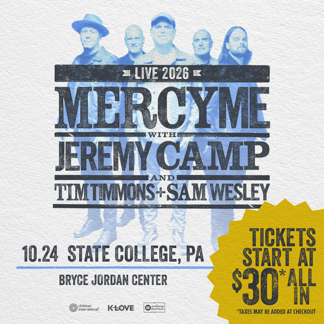 JordanCenter's tweet photo. Text the group chat. Make the plan. MercyMe Live is the perfect night to experience together!

Tickets are only $30 All-In, so grab them while you can at https://t.co/Wh8IhslLla https://t.co/Zxle8eWBVt
