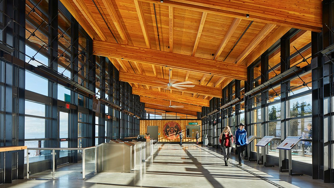 LMNArchitects's tweet photo. We’re thrilled to see the Mukilteo Multimodal Ferry Terminal on the cover of @SeaTimes Pacific NW Magazine. Design writer Lauren Gallow explores mass timber’s future, featuring LMN projects from Mukilteo to Forest Trailhead.

Read more: https://t.co/oliV7hkDpd https://t.co/3H5X2DDQm9