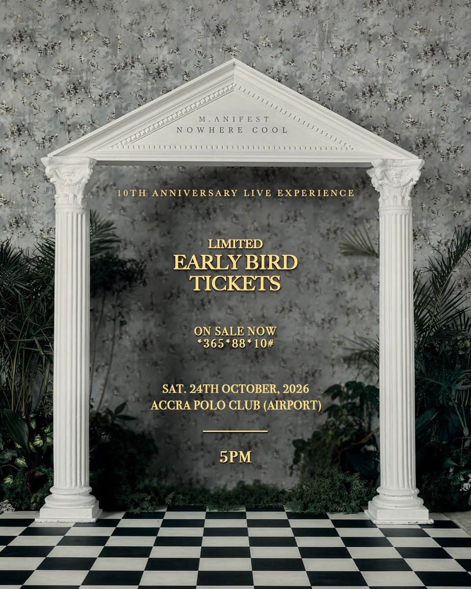 manifestive's tweet photo. 🚨 For one-night-only, the ‘Nowhere Cool’ @ 10 anniversary experience is happening on Saturday, October 24th, 2026. The entire album, live!

Discounted EARLY BIRD TICKETS now available ON SALE for a limited time only.

Look sharp! BUY YOUR 🎫 today! 

👇🏿

🔗 https://t.co/EyVgDV365T