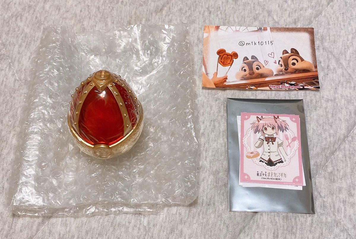 m1k10115's tweet photo. 【交換】魔法少女まどか☆マギカ 

★ミッドランドシネマ ドーナツファクトリー コラボドーナツセット プリントステッカー
譲　鹿目まどか
求　百江なぎさ
★ソウルジェムマルチケース 
譲　佐倉杏子
求　巴マミ

上記グッズを郵送にて、一点からでも交換可能な方はよろしくお願いします。 https://t.co/HLVR2HYwEQ