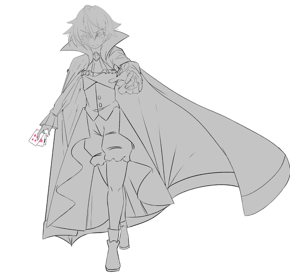 Watamallow's tweet photo. Old never released and never finished drawing of my OC https://t.co/qaPE34rzWN