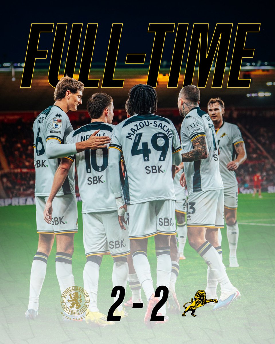 MillwallFC's tweet photo. We leave The Riverside with a point 👊 https://t.co/2Aizr9zCet