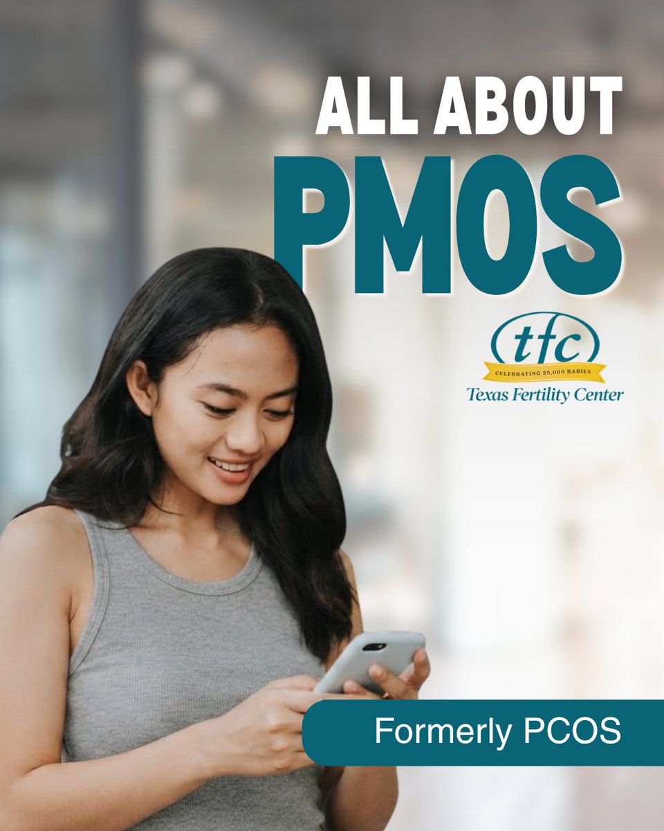 txfertility's tweet photo. Polyendocrine metabolic ovarian syndrome, or PMOS (formerly #PCOS), can bring a lot of symptoms, &amp; #infertility can be one of them. Learn how lifestyle changes &amp; #fertility treatments may help bring you closer to your family-building goals: https://t.co/izJgYcIDR7

#PMOSAwareness https://t.co/Oht5ycEkvA