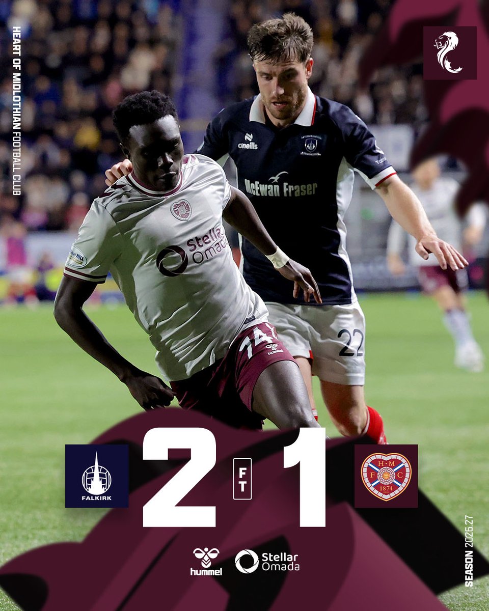 JamTarts's tweet photo. Defeat in Falkirk. https://t.co/QPn2uYl5i1