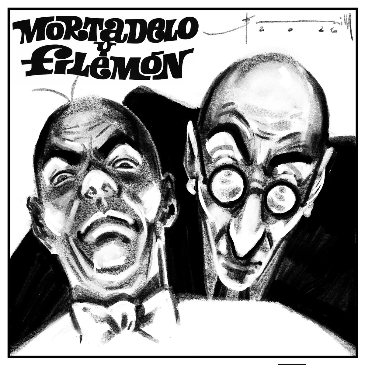 adrianBcomics's tweet photo. La semana pasada empecé a hacer esta tontería para calentar y resulta que darle vueltas al estilo, al trazo, a los pinceles y demás viene genial para activar la mente y ponerse en modo "dibujante de cómics", si es que eso existe. 

¡¡Espero que os molen, merluzos!! https://t.co/gNaxF0ENuh