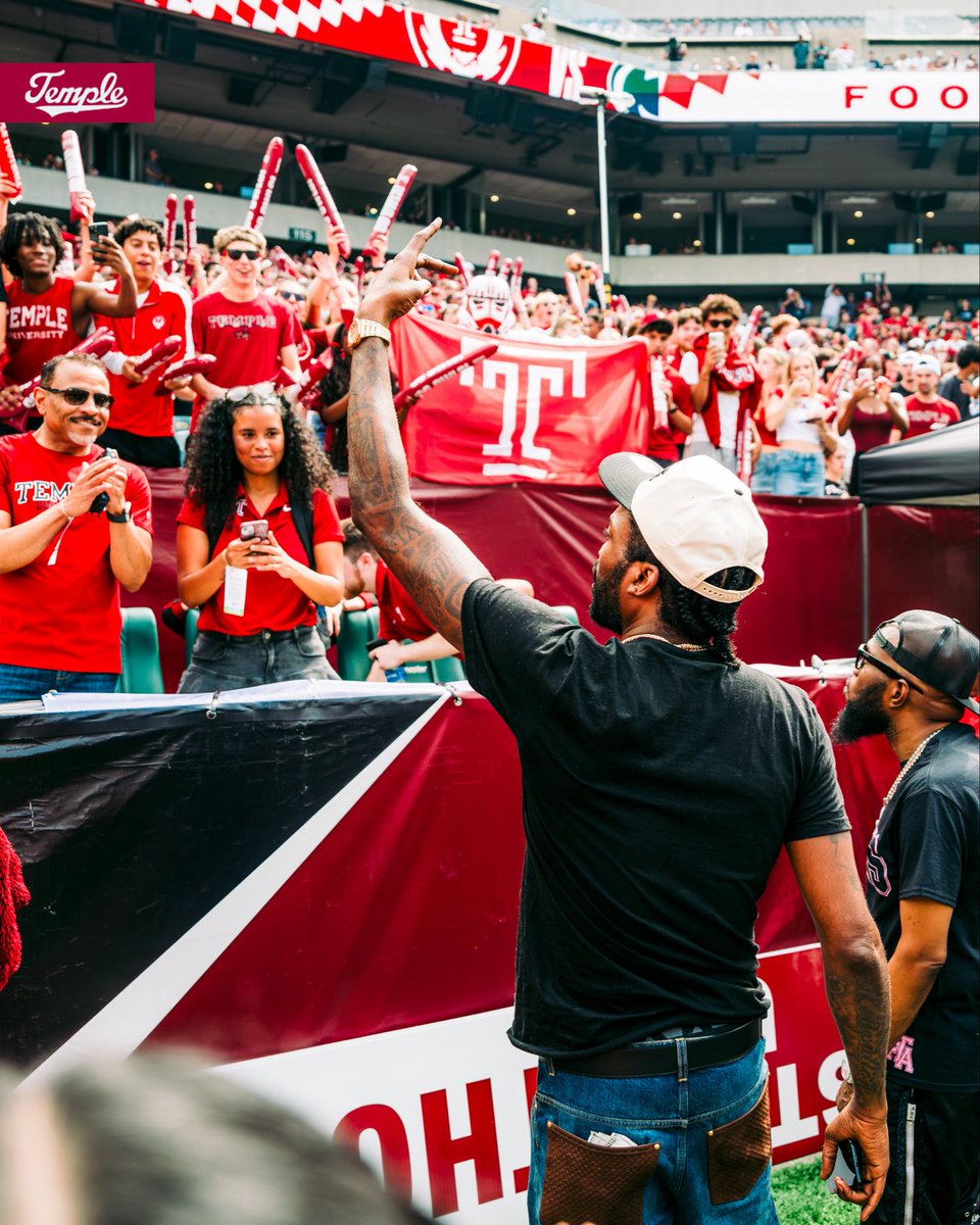 cherrycrusade's tweet photo. SEVEN. THOUSAND. OWLS. 🍒

North Philly, you heard us, and showed up. Thank you for bringing the energy on Saturday🥹

We love you, we’ll see you at the next one🙏

#GoOwls🦉 https://t.co/PsblfXNkiM