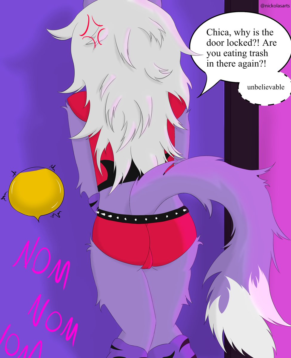 nickolasarts's tweet photo. Roxanne Wolf part 2
#おしっこ #おもらし #omorashi https://t.co/RDh4jNzzyc