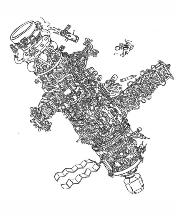 IshidAnfard3d's tweet photo. Scrap ship #rocket #spaceship #dailydoodles #space #digitalart #shiptember https://t.co/R1YpVRNI9R