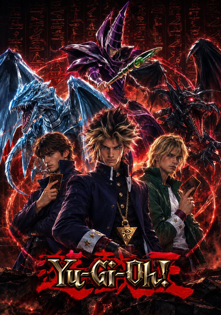 someeeoneee11's tweet photo. How Yugioh live action movie should be 🤩 https://t.co/LKZ05dvcxE