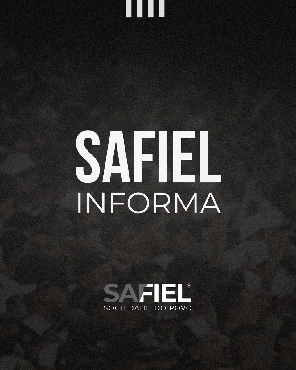 Safiel_1910's tweet photo. E AGORA, CORINTHIANS?

O Corinthians não tem mais tempo para desperdiçar.
Nos últimos meses, a SAFiel apresentou uma proposta, abriu seus documentos, respondeu perguntas, participou de reuniões, prestou esclarecimentos e demonstrou, reiteradamente, disposição para avançar de forma séria, responsável e institucional.

Após a reunião realizada no Parque São Jorge, respondemos formalmente às questões encaminhadas pela Diretoria e pelos órgãos de governança do Clube.
Ontem, voltamos a procurar o Corinthians.

Reiteramos que estamos prontos para seguir as tratativas e pedimos uma manifestação objetiva sobre os próximos passos.

Também deixamos claro um princípio elementar de responsabilidade.

Entretanto, o presidente Osmar Stabile impôs à SAFiel que o projeto realizasse primeiro a quitação da dívida da Arena junto à Caixa Econômica Federal para que, somente depois, fossem discutidos, negociados e assinados os contratos que estabeleceriam as condições da operação com o Corinthians.

A SAFiel não pode aceitar essa condição.

Uma operação desta dimensão precisa ser construída com compromissos recíprocos, segurança jurídica, aprovações institucionais e contratos vinculantes. Nenhuma solução responsável pode exigir que uma das partes assuma primeiro um risco bilionário para somente depois descobrir se haverá acordo.

É simples. Primeiro se constrói e se assina o acordo. Depois, cada parte cumpre as obrigações assumidas.
A SAFiel está pronta para avançar.

Cabe agora ao presidente Osmar dizer se está disposto a avançar sobre essa base, com compromissos simultâneos, formais e juridicamente vinculantes para as duas partes.

E, diante disso, permanece a pergunta maior:
E agora, Corinthians?

Enquanto decisões são adiadas, a realidade se torna cada vez mais difícil e o tempo continua correndo.
E hoje o tempo custa caro.

O Corinthians vê sua capacidade financeira cada vez mais comprimida. Recursos que deveriam construir o futuro precisam sustentar o presente. Obrigações se acumulam. A margem para novos erros diminui. Decisões emergenciais substituem planejamento. E cada solução provisória empurra para amanhã um problema ainda maior.

Não estamos diante de uma dificuldade passageira.
Estamos diante do esgotamento de um modelo.
É justamente por isso que o Corinthians precisa decidir se continuará administrando consequências ou se finalmente enfrentará as causas.

A SAFiel não pede um cheque em branco.
Pede diálogo, negociação, transparência e compromisso.

Existe uma proposta sobre a mesa. Existem respostas entregues. Existe disposição para negociar. Existe uma alternativa para proteger o Clube Social, reorganizar o futebol, enfrentar a dívida e construir uma gestão profissional e sustentável.

O que não existe mais é espaço para simplesmente esperarmos.

Milhões de corinthianos acompanham o que está acontecendo.
O presidente pode adiar decisões. O tempo, não.

E AGORA, CORINTHIANS?

O futuro exige uma resposta agora.