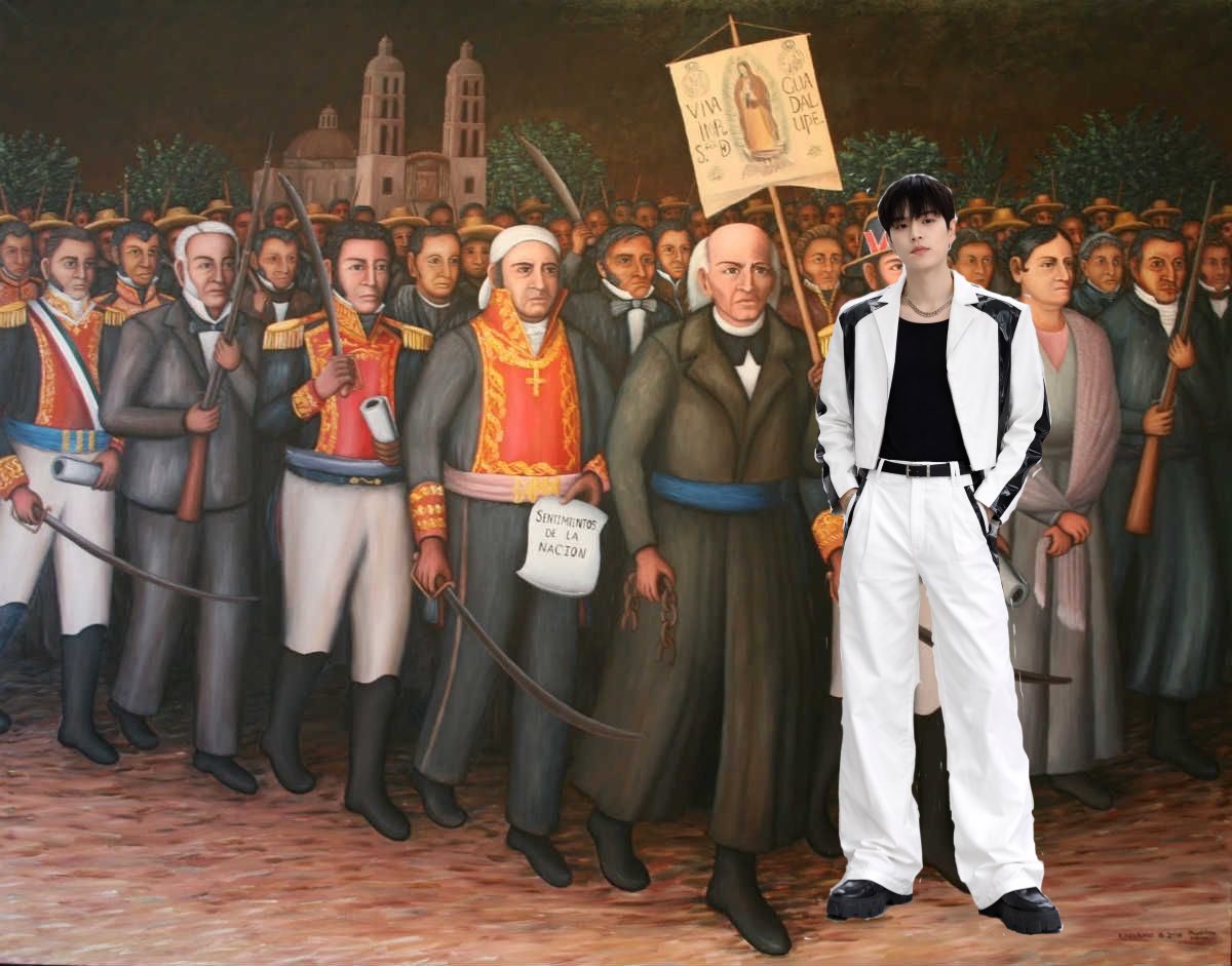 sofisksbchx's tweet photo. ustedes no lo saben pero kim seungmin era el amigo personal de miguel hidalgo y ayudó a darnos la independencia aquí en méxico 🇲🇽 https://t.co/6jcUPMrteF