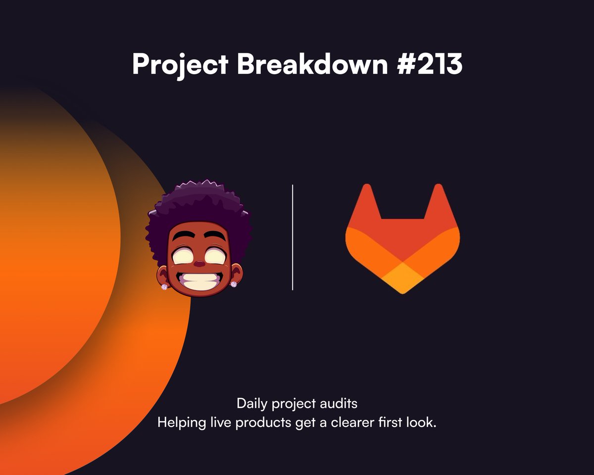elementaGFX's tweet photo. I've started a daily series on projects that already have something real but the presentation still hasn't caught up to its potential.

Project Breakdown #213 — @gitlab

GitLab is a live DevSecOps platform. Repos, reviews, security, and release already sit in one place, and the team is now rebuilding Git's storage layer because agents are hitting those repos far harder than 2005 ever planned for.

A first time visitor still has to sit through the long version. The current Git Merge clip runs 45 seconds of someone explaining the rebuild. Monday Merge is a 78 second news recap. Transcend is a 15 second event invite. The thinking behind all of it is solid, but the first look isn't there. Most people won't give a 45 second lecture the chance to even get started.

A short motion pin would open on GitLab instead, then run one real task with sound behind it in well under 30 seconds: open a merge request, let the agent move, watch the pipeline go green. Keep the Git Merge talk around, but drop a link to that full breakdown in the text under the post, so anyone who wants the deep cut can go there after the hook. The short clip earns the attention. The long talk rewards whoever sticks around.

They already have the platform running and the full story to tell. The first five seconds should feel like watching a pipeline pass, not like waiting for a talk to begin.

See you in the next one.