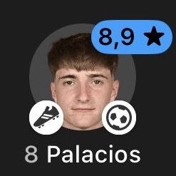 RisingStarXI's tweet photo. 🇪🇸💫 𝐂𝐄𝐒𝐀𝐑 𝐏𝐀𝐋𝐀𝐂𝐈𝐎𝐒 (𝟐𝟏) against West Ham:

• 1 GOAL
• 1 ASSIST
• MOST TOUCHES IN OPPOSITION BOX (8)
• 2 Chances Created
• 1 Big Chance Created
• 100% Successful Dribbles
• 67 Touches
• 5 Passes Into Final Third

𝐑𝐈𝐒𝐈𝐍𝐆 𝐒𝐓𝐀𝐑. 🚀 https://t.co/F0EscR9lo1