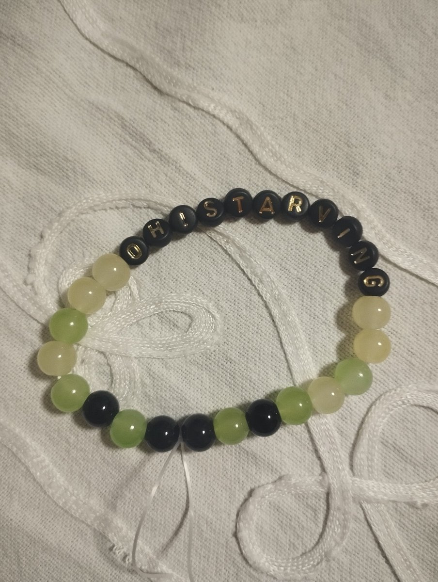 LunarTheDude's tweet photo. I have made no meaningful progress in any of my work but I made these sick ass bracelets so I'm #happyenough https://t.co/ZTfVklsgGY