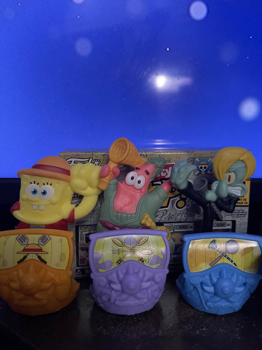 icemanhimself_'s tweet photo. What I have so far 😊 #onepiece #spongebob #mcdonalds https://t.co/eguX93rrf7