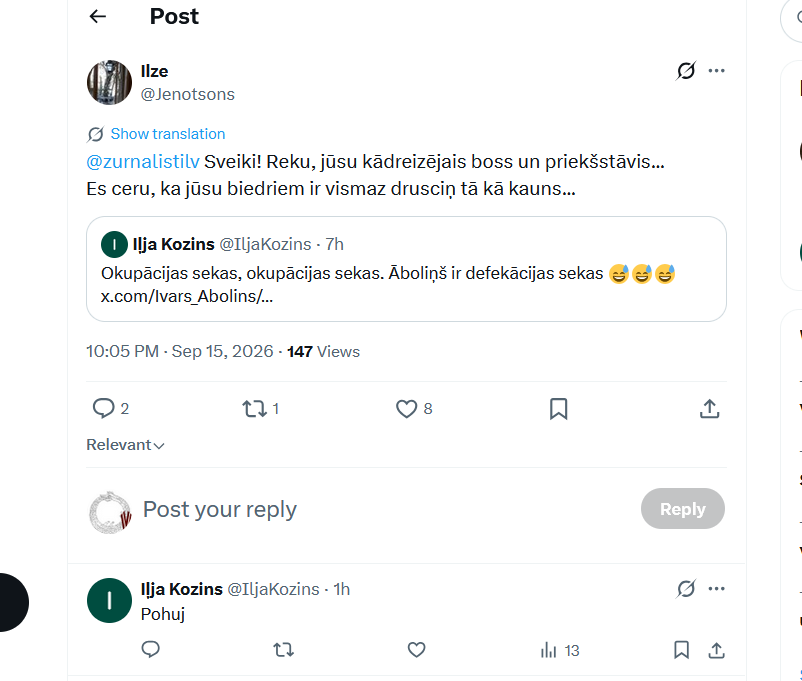 k4sp4rs's tweet photo. šitas kozins tomēr laikam beidzot ir salūzis. vai vienkārši zapojā.. https://t.co/NJCEfUnKpS