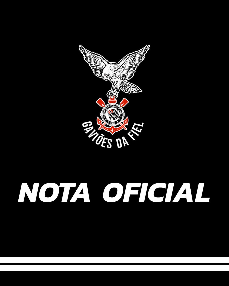 gavioesoficial's tweet photo. JUSTIÇA GARANTE A REALIZAÇÃO DA ASSEMBLEIA GERAL DO CORINTHIANS

O Gaviões da Fiel Torcida tomou conhecimento da decisão judicial que reconhece a validade da convocação da Assembleia Geral Extraordinária do Sport Club Corinthians Paulista, marcada para o próximo sábado, 19 de setembro.

Ao longo do debate sobre a reforma estatutária, o Gaviões participou das audiências públicas, apresentou sugestões e defendeu mudanças que modernizem o clube e ampliem a participação dos associados.

A decisão assegura que os associados possam exercer seu direito de deliberar sobre temas fundamentais para o Corinthians, direito já reconhecido pelo próprio Conselho Deliberativo ao aprovar a realização da Assembleia e a submissão das propostas ao quadro social.

O Gaviões da Fiel também tomou conhecimento de que os conselheiros Ademir de Carvalho Benedito, Alexandre Husni e Guilherme Gonçalves Strenger seguem recorrendo à Justiça para tentar impedir a realização da Assembleia. Mais uma vez, colocam interesses pessoais acima da vontade dos associados e da história do Corinthians. É hora de parar de atrapalhar e deixar o corinthiano decidir o futuro do clube.

Entre os temas em votação está a proposta que concede ao Associado de Futebol o direito de votar para presidente do Corinthians a partir de 2026. A medida não dá acesso ao clube social ao Fiel Torcedor nem cria outros benefícios além do voto. O Associado de Futebol poderá votar, mas não ser candidato. Além de ampliar a democracia corinthiana, a proposta pode gerar receitas importantes para o clube.

Diante do momento financeiro delicado, o Gaviões conclama os associados com direito a voto a apoiarem essa mudança. Mais do que ampliar a participação da Fiel, a medida representa uma contribuição concreta para a recuperação financeira do Corinthians.

Neste sábado, o Gaviões da Fiel estará presente durante todo o dia no Parque São Jorge para acompanhar, de forma pacífica, a realização da Assembleia. Trata-se de um momento histórico para o Corinthians e para a ampliação da democracia no clube.

Gaviões da Fiel Torcida