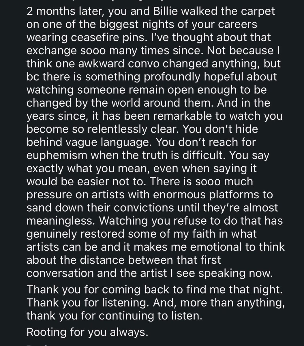billi3pilled's tweet photo. This comment on Finneas’s instagram 🥹 https://t.co/URYvPtPums
