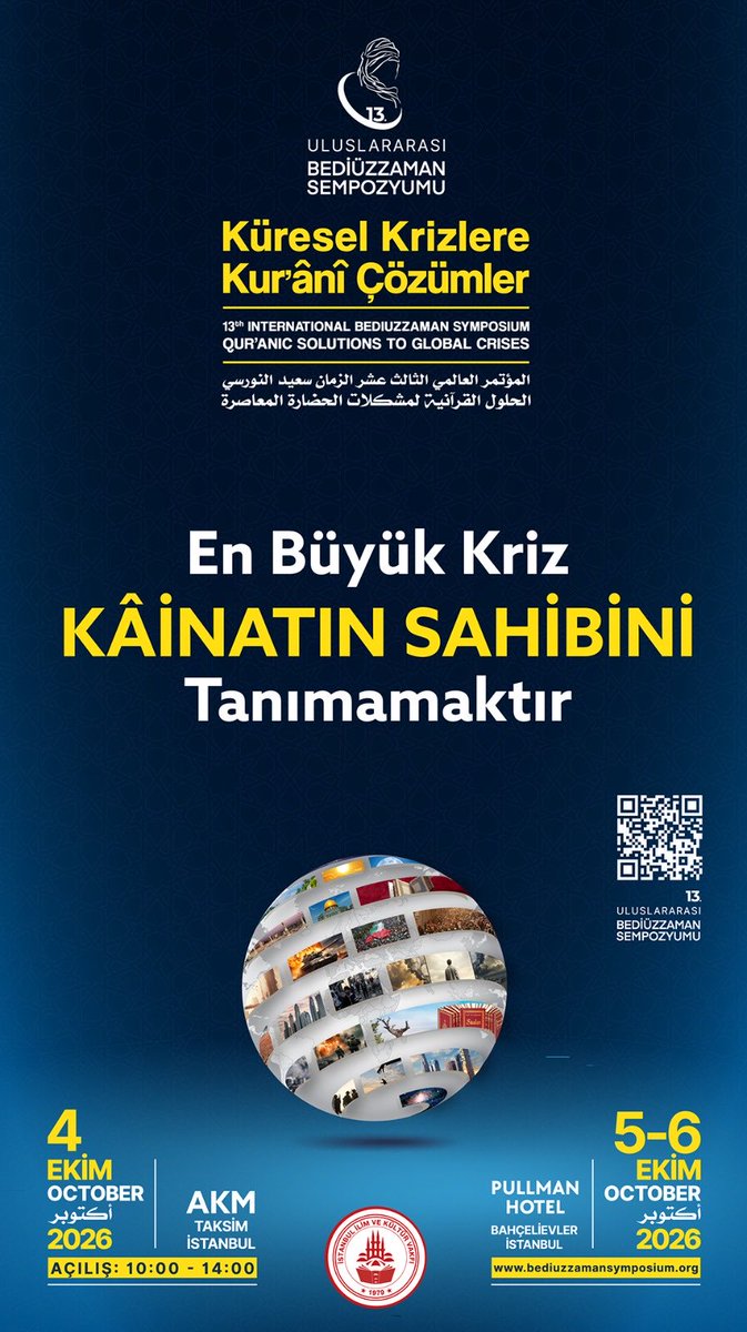 Said_Yuce's tweet photo. Beklenen sempozyum..
4 Ekim’de Taksim AKM’de..
DAVETLİSİNİZ… https://t.co/5rIV2YGqYq