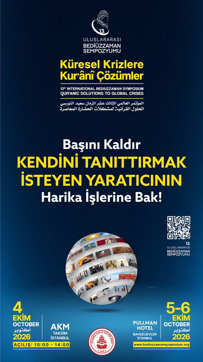 Said_Yuce's tweet photo. Beklenen sempozyum..
4 Ekim’de Taksim AKM’de..
DAVETLİSİNİZ… https://t.co/5rIV2YGqYq