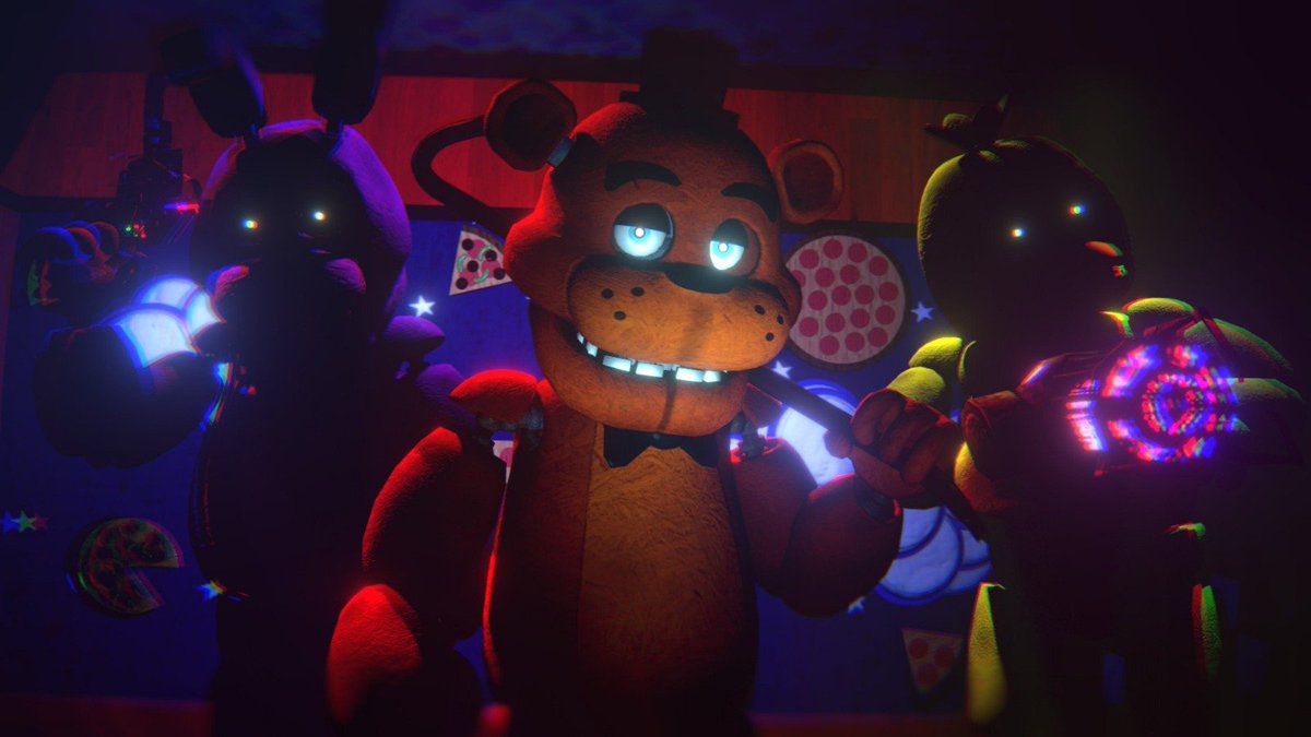 Godshark111's tweet photo. The Fazbear gang (2016) 

#Gmod #FNaF https://t.co/wJy3NIv7ze