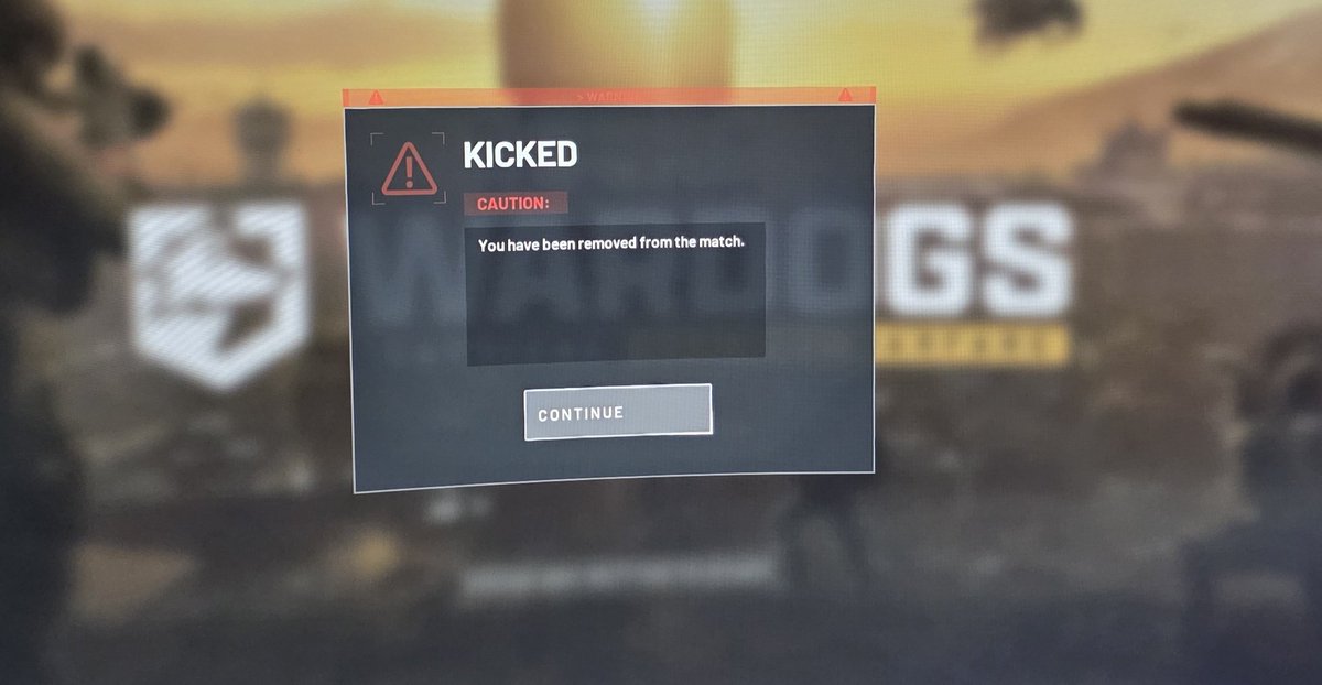 djbrass55's tweet photo. @WARDOGS DEVS question- why am I being removed from matches....?

Recon is part of the game, shaping is part of the game, LRRC is part pf the game.....[856M and im getting 1KM] https://t.co/012mnk1l8T