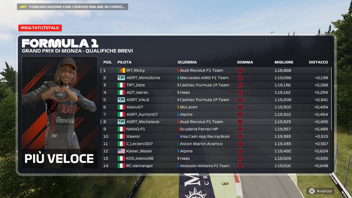 TRT_Ricky's tweet photo. Asrt

Q:1 , horrible lap could have been .5 
R: Crashed on lap 1 , I never came back.
It was a okay race i guess👍
Credits to @Lari_Tulkki07 https://t.co/1c98MQyC0q