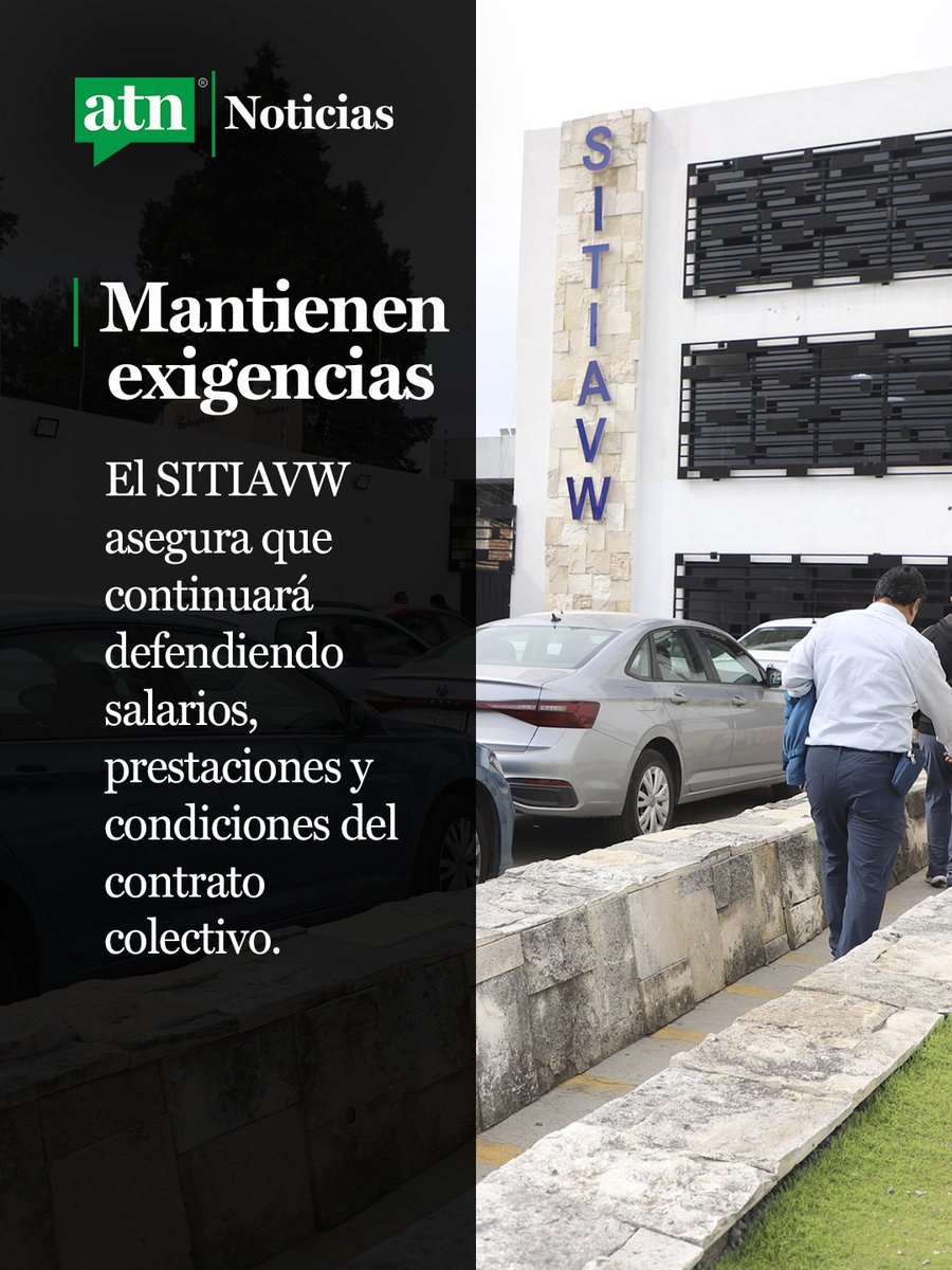 latropical102's tweet photo. 🚨🏭 El SITIAVW prorrogó la prehuelga en Volkswagen de México hasta el 2 de octubre, a las 11:00 h. 

El sindicato señaló que agotará el diálogo, pero mantiene vigentes sus mecanismos legales de defensa.

#ÚltimaHora #Puebla #Volkswagen https://t.co/fuKqYcP2AU