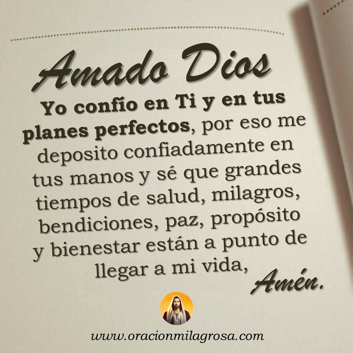 oracion_milagro's tweet photo. LA ORACIÓN QUE PODRÍA SANAR TU TRISTEZA PARA SIEMPRE: Haz esta oración para poner tus luchas en las manos de DIOS, pídele al Señor que te rodee con su amor, que se lleve los días tristes y que colme tu vida con paz y bienestar.

Haz esta oración en: https://t.co/yvyvVyWTFd ✨