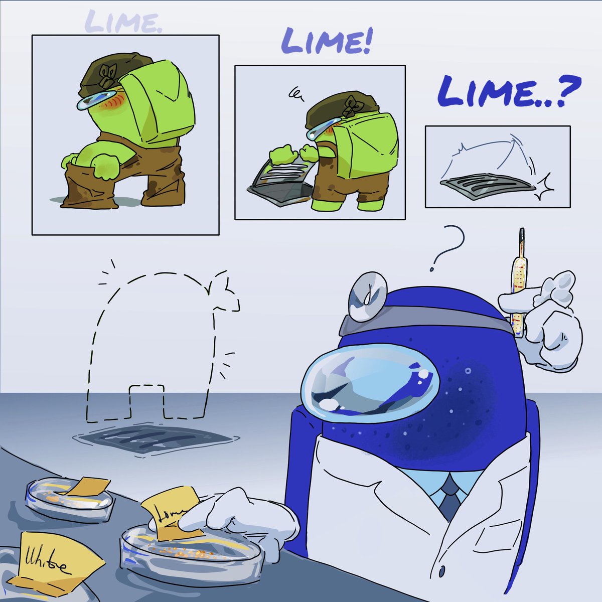 Vivkantem's tweet photo. Thanks for reading! I’ll try to release pages as quickly as my studies and work allow, but I’m truly passionate about this. I’ll probably do a separate special — the story of Lime’s mother — a bit later on.
P2/?
#amongusshow #amongus #blime https://t.co/06Dd0CSNXC