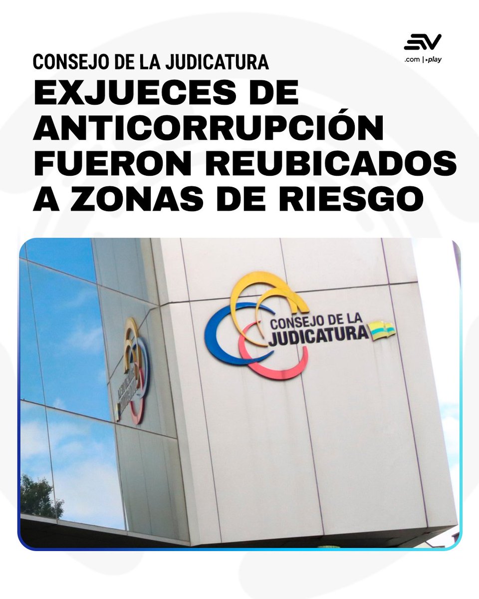 EcuavisaInforma's tweet photo. 📲 https://t.co/ubXGUAgRPv 📌 La medida de la Judicatura saca a los magistrados del Complejo Judicial Norte, adecuado con apoyo de Estados Unidos, y los envía a zonas con presencia de narcotráfico y crimen organizado. https://t.co/HbZlYWLF5t