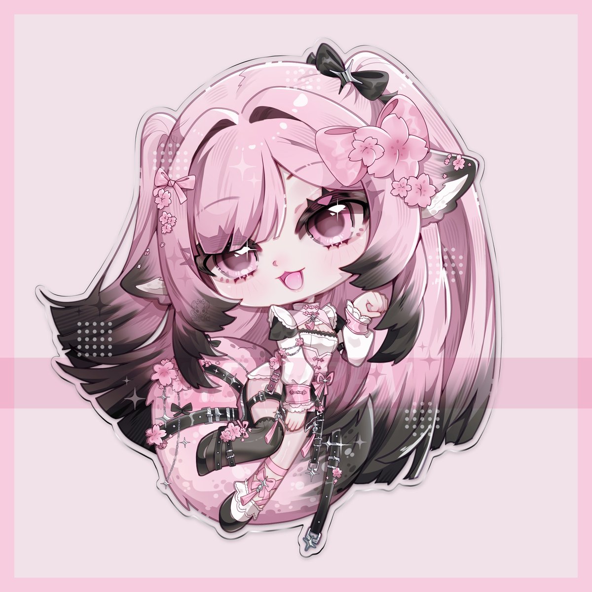 MegurenVT's tweet photo. Hiii! I have an experimental chibi style available for $30 <3 https://t.co/qH0HsUqnVn