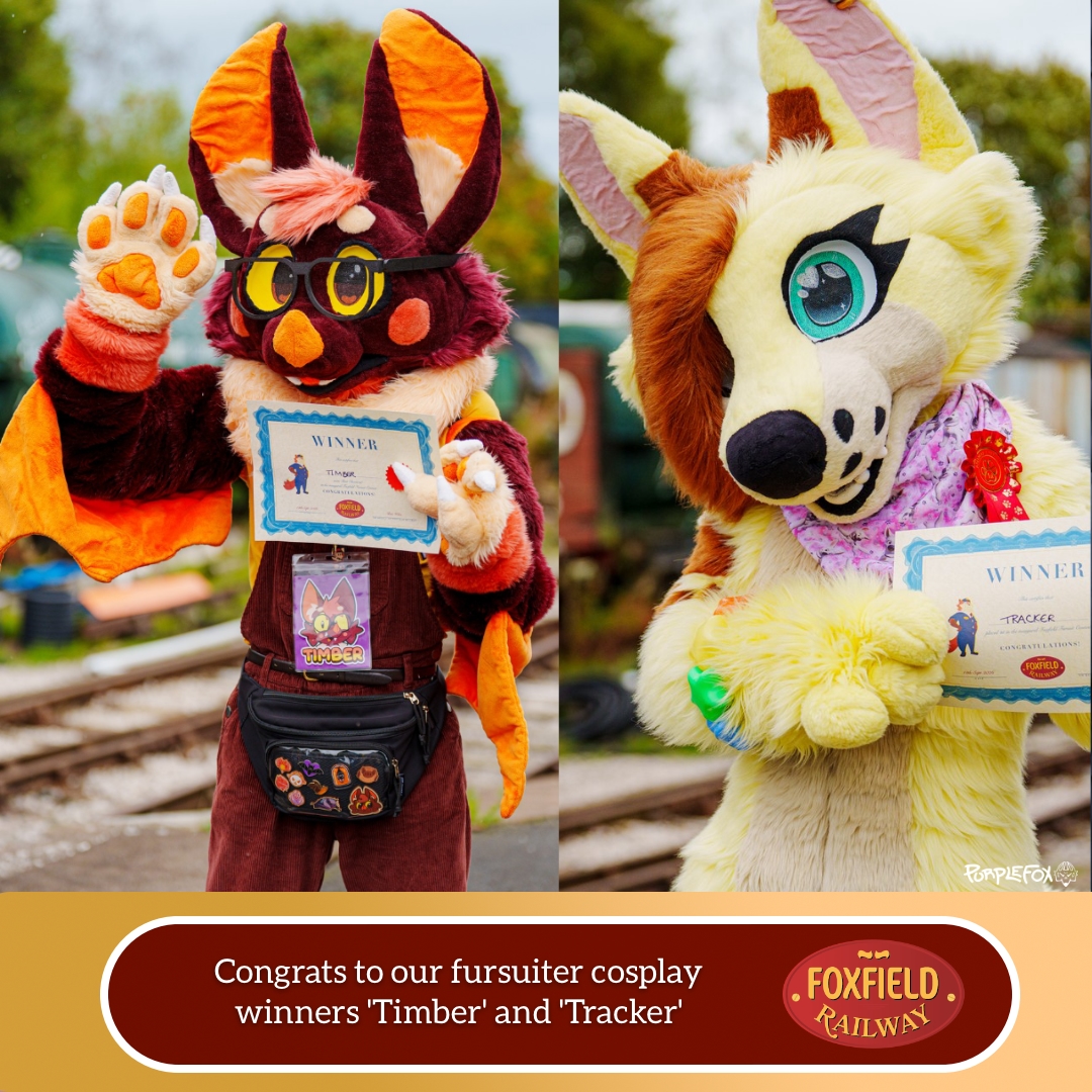 FoxfieldLRS's tweet photo. A big thank you to all who supported the Animal Lifeline Autumn Fayre at the weekend - including the Fun Dog Show, with Best in Show winner Sox (he just melts our hearts) and a Fursuit Cosplay Contest won by Timber and Tracker.  All proceeds support this local charity's work 🐶 https://t.co/7MeB7kPqvy