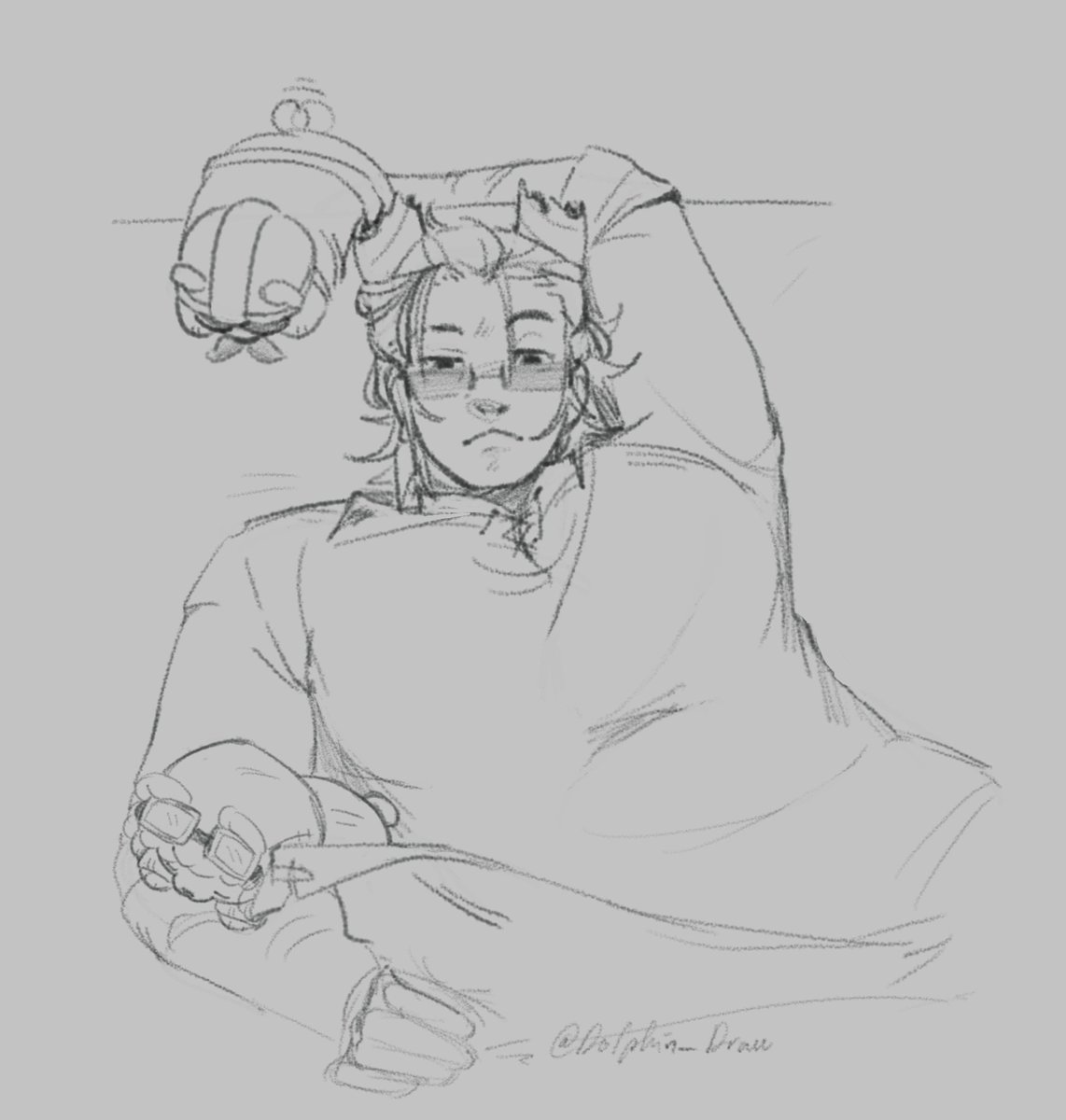Dolphin_Draw's tweet photo. De chill ✨

#aldofanart 🥥🥭🐦‍⬛ https://t.co/Z98k3ZcBwx