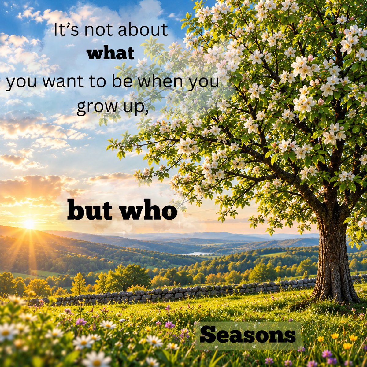 FaithChurchVT's tweet photo. It’s not about what you want to be when you grow up, but who.
-Seasons, 9/13/26 https://t.co/qp007z8ks0