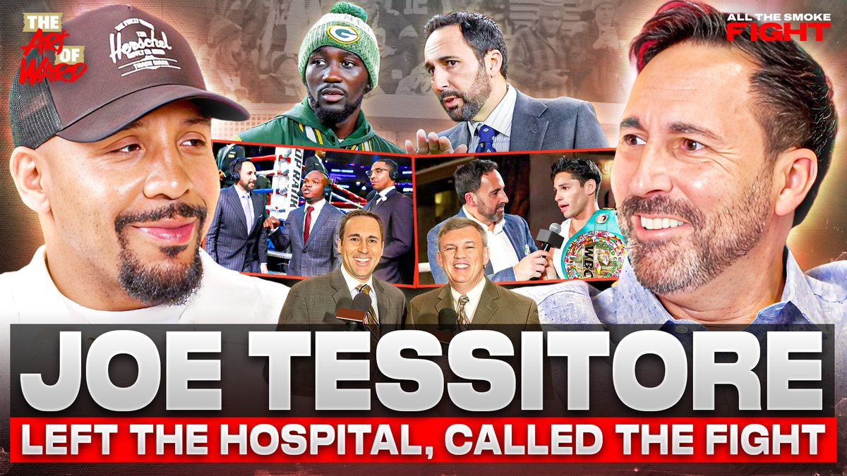 ats_fight's tweet photo. 🥊 THE ART OF WARD with Joe Tessitore JUST DROPPED 🥊

Before he was one of the biggest voices in boxing, Joe was a kid from an Italian immigrant family carrying a promise to himself: "I cannot fail."

Joe opens up about:
🥊 Walking out of the ER — IV still in — after collapsing mid-broadcast at Crawford vs. Khan, then finding out Bud waited for him afterward
🥊 Cutting his teeth on Friday Night Fights with Teddy Atlas, and the golden era of fighters like Emanuel Augustus
🥊 Why boxing hits different: "You don't play boxing... you're putting your life, your career, your future on the line"
🎤 Discovering "the voice" and why he gets calmer when the red light comes on
🏈 Getting removed from Monday Night Football and separating business from emotion

One of the most honest conversations we've had. 

Full episode is out now: https://t.co/DENdBLBUZB